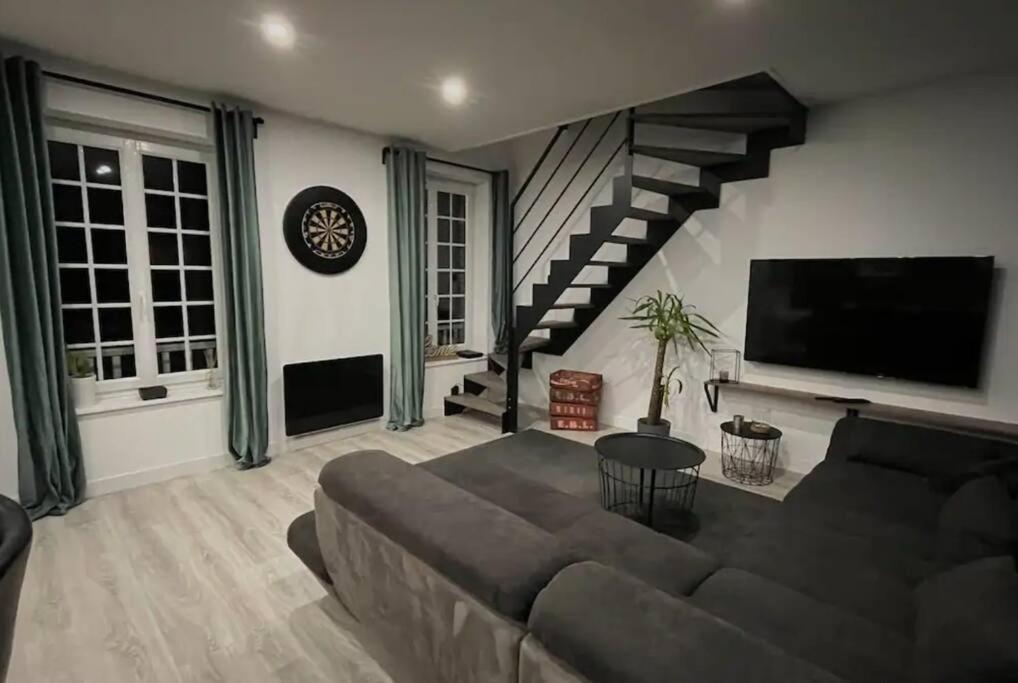 شقة Quartier Historique Duplex 6Pers سانت-فاليري-أون-كو المظهر الخارجي الصورة